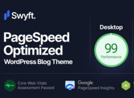 Swyft – PageSpeed Optimized WordPress Blog Theme