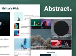 Abstract – Blog & Magazine Elementor Template Kit