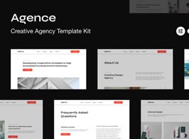 Agence – Creative Agency Elementor Template Kit