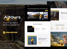 Altours – Travel & Tour Agency Elementor Template Kit