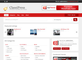 AppThemes ClassiPress – A Classified Ads WordPress Theme