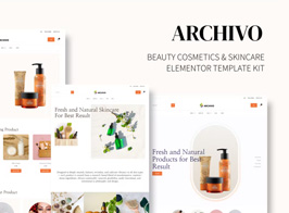 Archivo – Beauty Cosmetics & Skincare Elementor Template Kit