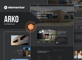 Arko – Architecture Elementor Template Kit