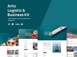 Artic – Logistics & Business Elementor Template Kit