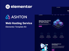 Ashton – Web hosting Elementor Template Kit