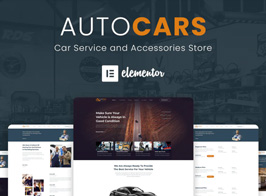 AutoCars – Car Care & Repair Elementor Template Kit