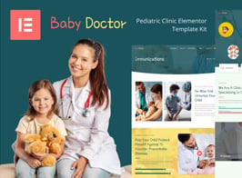 Baby Doctor – Pediatric Clinic Elementor Template Kit