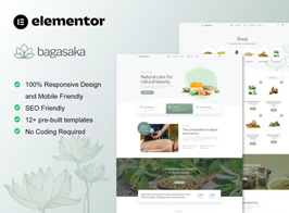 Bagasaka – Ayurveda Treatment & WooCommerce Store Elementor Pro Template Kit