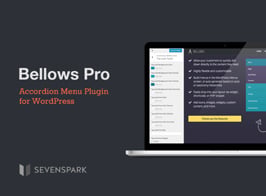 Bellows Pro – Accordion Menu Plugin for WordPress