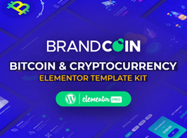 BrandCoin – Cryptocurrency Elementor Template Kit