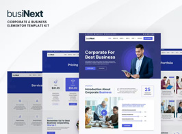 Businext – Corporate Business Elementor Template Kit