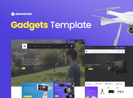 Bzzz – Gadgets eCommerce Elementor Template Kit