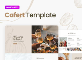 Cafert – Cafe and Restaurant Elementor Template Kit