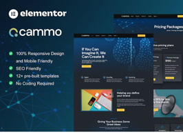 Cammo – Creative Agency Services Elementor Template Kit