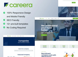 Careera – Recruitment Agency Elementor Template Kit