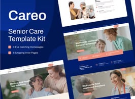 Careo – Elderly & Senior Care Elementor Template Kit