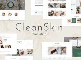 CleanSkin | Handmade Organic Soap & Natural Cosmetics Template Kit