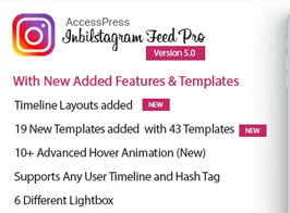 AccessPress Instagram Feed Pro – WordPress Responsive Instagram Feeds Plugin