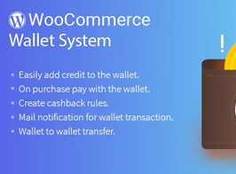 WordPress WooCommerce Wallet System Plugin