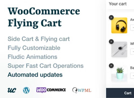 WooCommerce Flying Cart