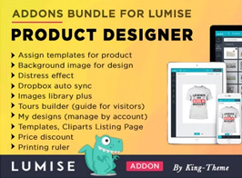 Addons Bundle for Lumise Product Designer