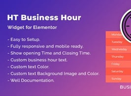 HT Business Hour Widget for Elementor