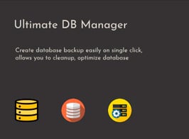 Ultimate DB Manager – WordPress Database Backup, Cleanup & Optimize Plugin