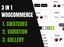 WooCommerce Variation Swatches And Additional Gallery