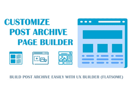 Customize Post Categories for UX Builder (Flatsome Theme)