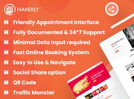 Handily – Booking System for WordPress Websites