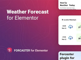 Forcaster – Weather Forecast for Elementor