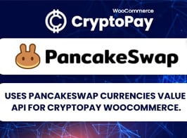 PancakeSwap currencies value API for CryptoPay WooCommerce