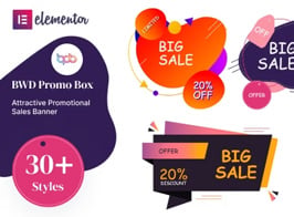 BWD Promo Box Elementor Addons