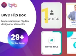 BWD Flip Box Addon for Elementor