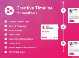 Creative Timeline for WordPress