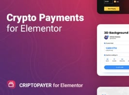 Criptopayer – Crypto Payment Button for Elementor