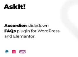 AskIt – A Frequently Asked Questions plugin for WordPress & Elementor