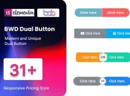 BWD Dual Button addon for Elementor