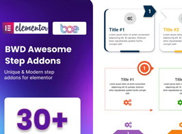 BWD Attractive Step Add-on for Elementor