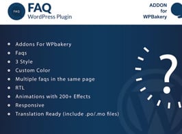 Faq – Addons for WPBakery Page Builder WordPress Plugin