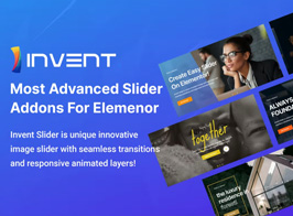Invent Slider for Elementor