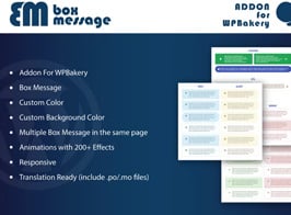 Box Message – Addons for WPBakery Page Builder WordPress Plugin