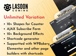Lasoon – Coming Soon / Maintenance Mode WordPress Plugin