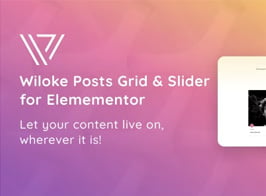 Wiloke Posts Grid & Slider for Elementor