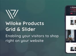 Wiloke Products Grid and Slider for Elementor
