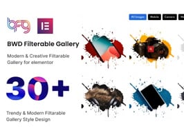 BWD Filterable Gallery Addon for Elementor