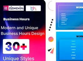 BWD Business Hours Addon for Elementor