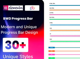 BWD Progress Bar Addon for Elementor