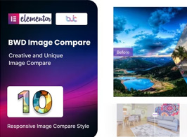 BWD Image Compare Addon For Elementor