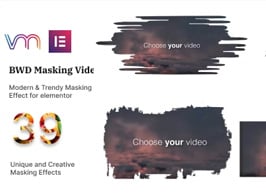 BWD Masking Video Addon For Elementor
